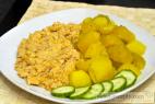 Recept Květákový mozeček - květákový mozeček s bramborem - návrh na servírování