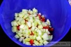 Recept Okurkový salát s červenou cibulkou - šopský salát - příprava