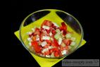 Recept Kukuřicový salát s olivami a rajčaty - příprava salátu