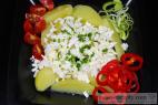 Recept Brambory na loupačku - brambory s balkánským sýrem - návrh na servírování