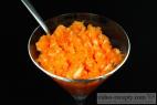 Recept Mrkvový salát s jablkem - mrkvový salát  - návrh na servírování