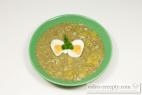 Recept Koprová polévka s vejcem - koprová polévka - návrh na servírování