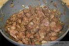 Recept Rychlá kuřecí játra s fazolkami na smetaně - kuřecí játra s fazolkami - příprava