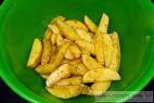 Recept Brambory na loupačku - hranolky - příprava