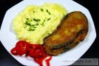 Recept Lilek plněný sýrem - lilek - návrh na servírování