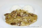 Recept Kuřecí játra s uzeninou - drůbeží játra s uzeninou
