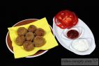 Recept Pikantní kouličky jalapeňos - sýrové kouličky - návrh na servírování