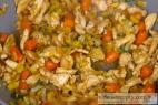 Recept Pikantní smažené nudle s kuřecím masem - smažené nudle - příprava