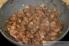 Recept Jemná kuřecí játra s uzeninou - kuřecí játra s uzeninou - příprava
